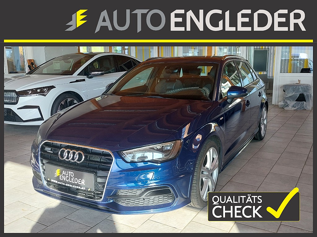 Audi A3 SB quattro Ambition 2,0 TDI S-tronic S-Line Paket