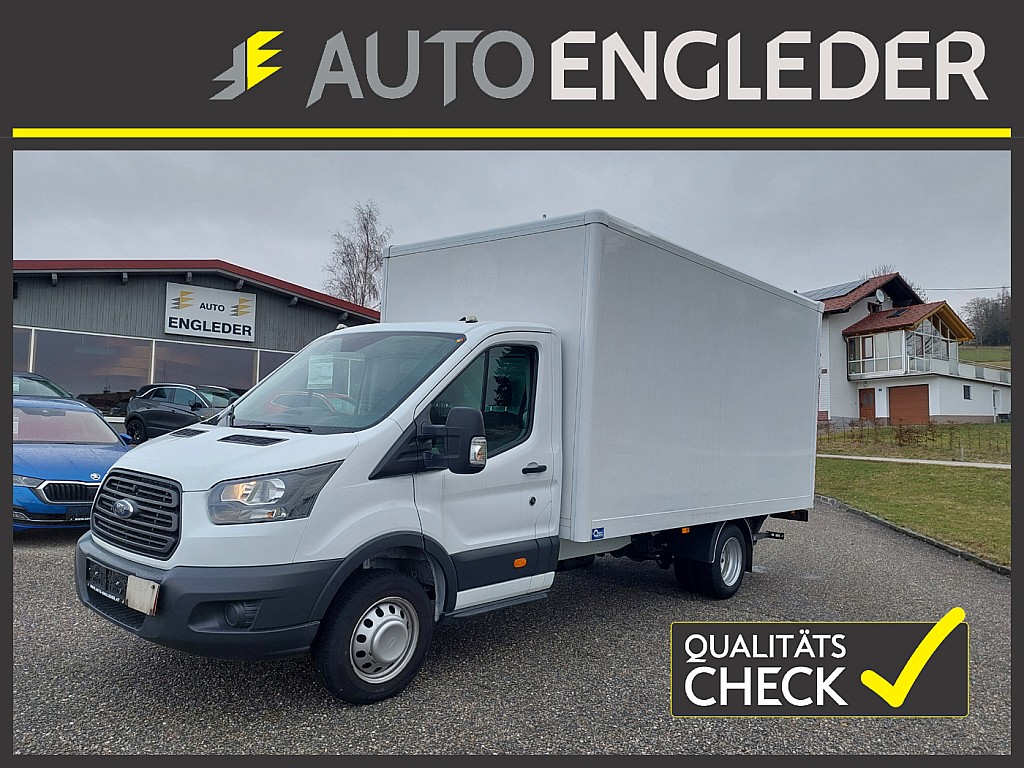 Ford Transit Pritsche 2,0 TDCi L5H1 350 Ambiente Kofferaufbau mit Hebebühne