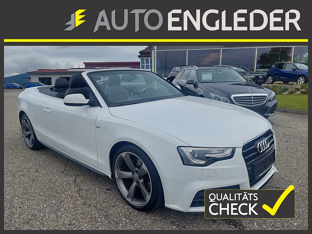 Audi A5 Cabrio 2,0 TDI DPF Aut. S-LINE